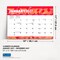 Plato; Large Print | 2027 15.5 x 11 Inch Monthly Desk Pad Calendar | Sticker Sheet; Category:Desk Calendars; Image:7